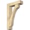 Ekena Millwork Legacy Block Rough Sawn Bracket w/ Offset Brace, Douglas Fir, 6"W x 22"D x 34"H BKT0604X22X34LEC05RDF - alternate 1